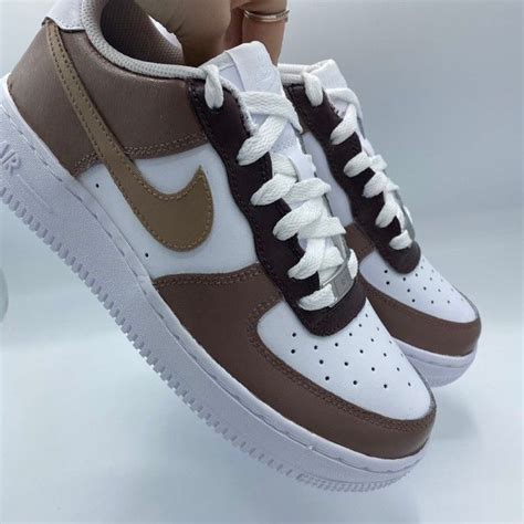 nike air force braun schwarz|air force 1 brown shoes.